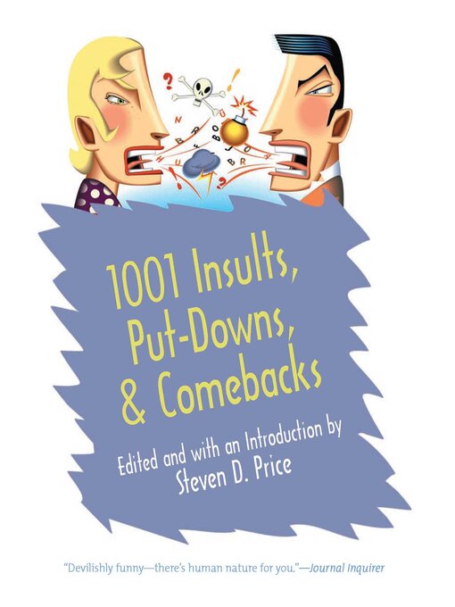 Title details for 1001 Insults, Put-Downs, & Comebacks by Steven D. Price - Available